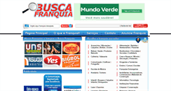 Desktop Screenshot of buscafranquia.com.br