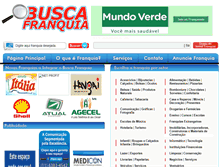 Tablet Screenshot of buscafranquia.com.br
